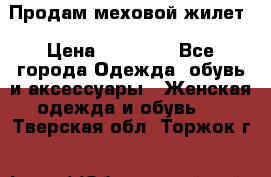 Продам меховой жилет › Цена ­ 14 500 - Все города Одежда, обувь и аксессуары » Женская одежда и обувь   . Тверская обл.,Торжок г.